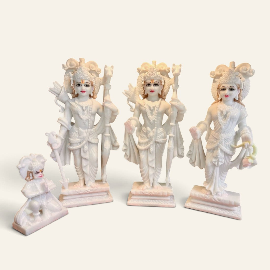Ram Darbar Sets — hand-carved marble, Jaipur